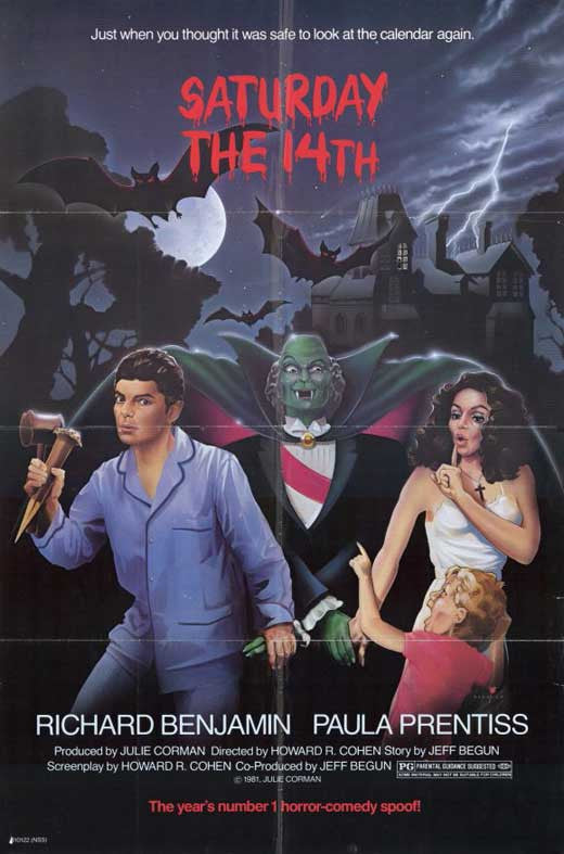 Saturday the 14th Movie Poster Print - 11x17 | Posterazzi