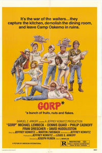Gorp Movie Poster featuring vibrant colors and classic film themes.