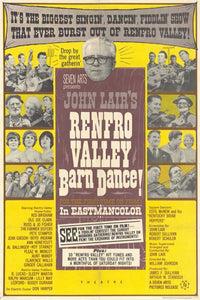 Renfro Valley Barn Dance Poster Print showcasing vintage Americana theme.
