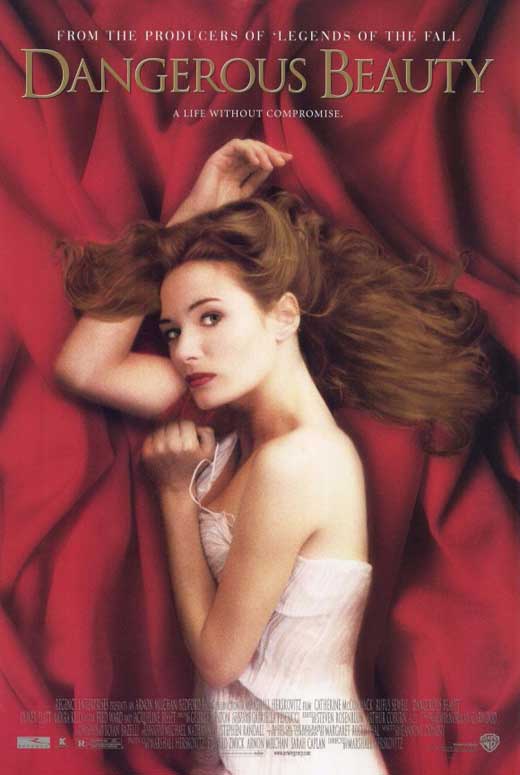 Dangerous Beauty Movie Poster Print showcasing enchanting themes.