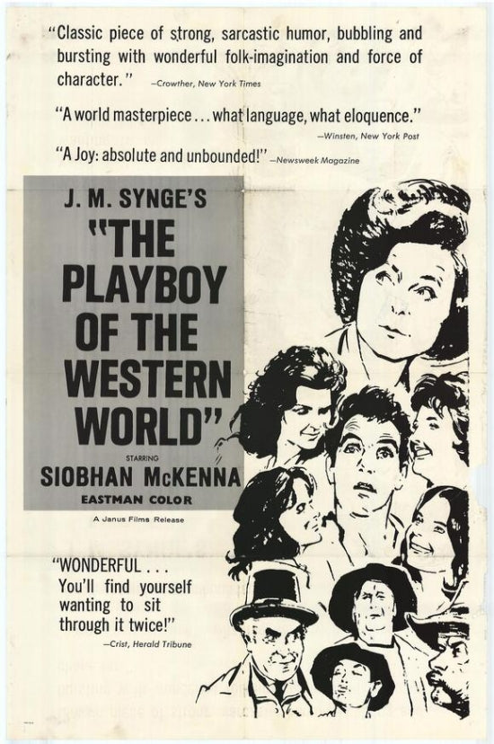 Playboy of the Western World Movie Poster Print showcasing classic theatrical art.
