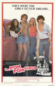 Pom Pom Girls Movie Poster Print featuring cheerleaders in vibrant colors.