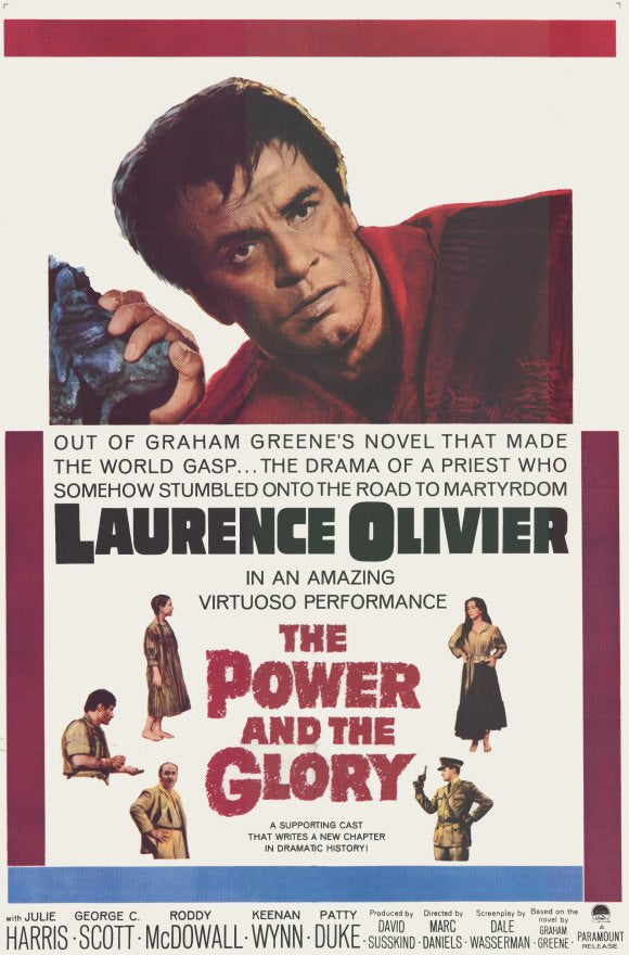 The Power and the Glory Movie Poster Print showcasing cinematic art.