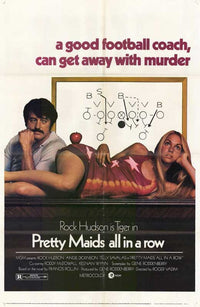Pretty Maids All In a Row Movie Poster Print showcasing vibrant colors and iconic design.