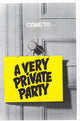 Very Private Party Movie Poster Print showcasing vibrant cinematic artwork.