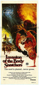 Invasion of the Body Snatchers Movie Poster Print, classic sci-fi art.