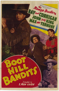 Boot Hill Bandits Movie Poster Print showcasing classic western cinema.