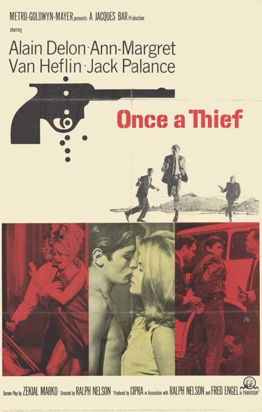 Once A Thief Movie Poster Print showcasing cinematic art.