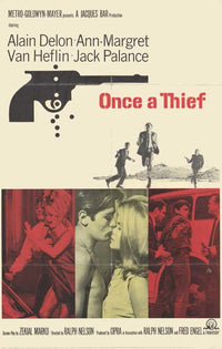 Once A Thief Movie Poster Print showcasing cinematic art.
