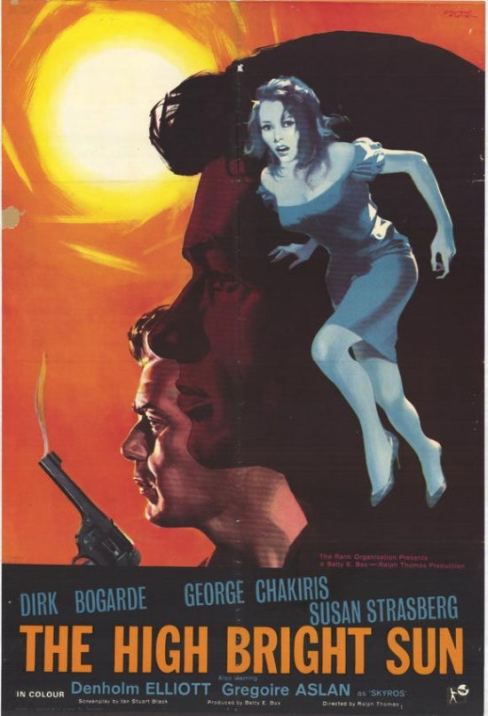 The High Bright Sun Movie Poster Print showcasing vibrant colors and captivating design.