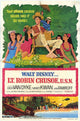 Lt. Robin Crusoe, U.S.N. Movie Poster Print featuring classic film art.