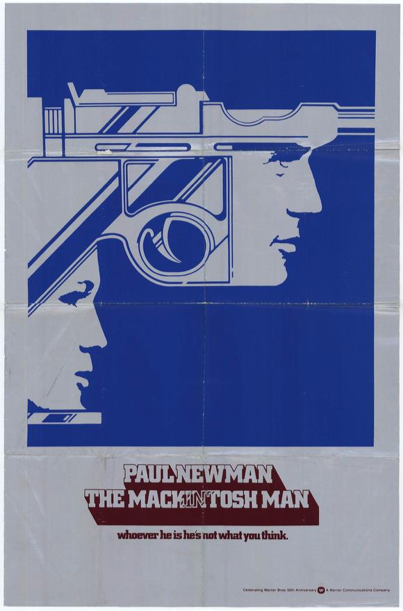 Mackintosh Man Movie Poster Print featuring classic film imagery.