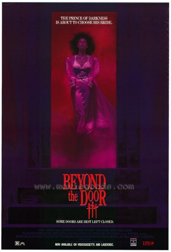 Beyond the Door 3 Movie Poster Print showcasing chilling horror imagery.