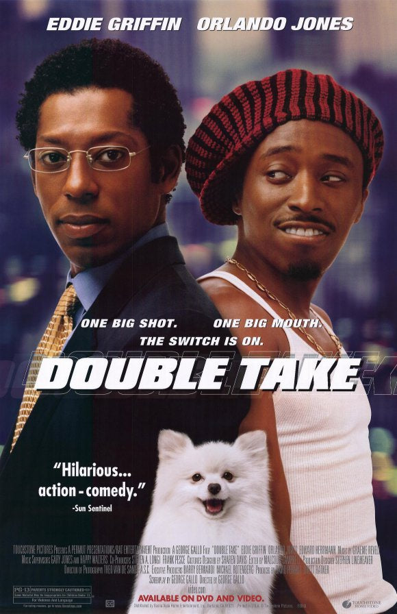 Double Take Movie Poster Print showcasing cinematic art.