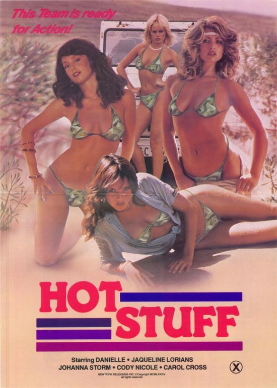 Hot Stuff Movie Poster Print vibrant wall art