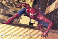Spider-Man 2 Movie Poster Print featuring iconic superhero imagery.