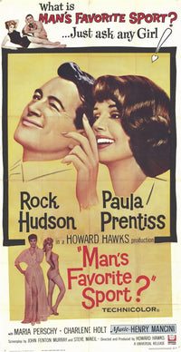 Man's Favorite Sport? Movie Poster Print showcasing iconic film imagery.