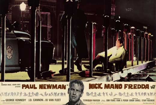 'Cool Hand Luke' Movie Poster Print featuring iconic film art.