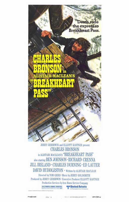 Breakheart Pass Movie Poster Print showcasing classic film art.