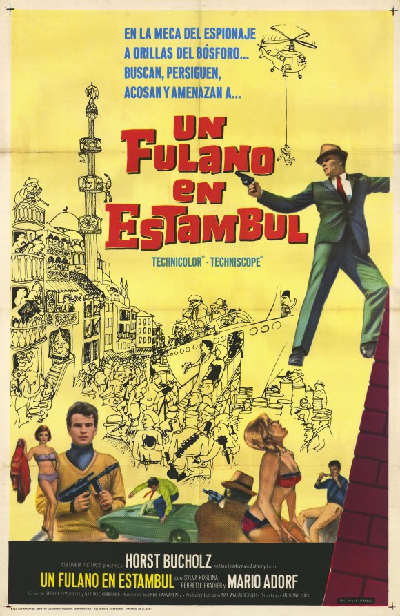 That Man in Istanbul Movie Poster Print featuring cinematic artwork.