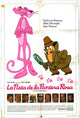 Trail of the Pink Panther Movie Poster Print featuring vibrant colors and playful imagery.