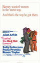 Last of the Red Hot Lovers Movie Poster Print featuring iconic film imagery.