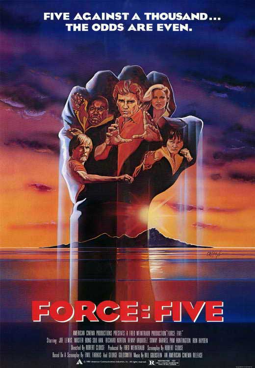 Force: Five Movie Poster Print showcasing cinematic adventure.