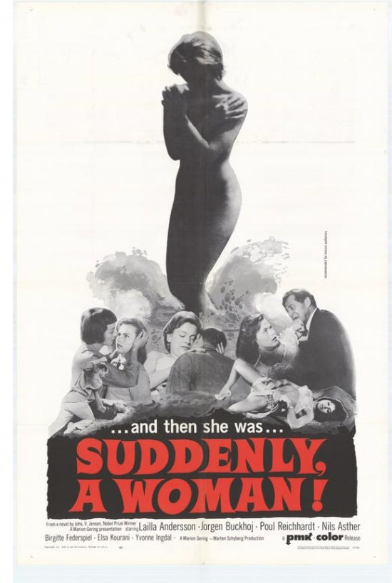 Suddenly a Woman Movie Poster Print showcasing cinematic allure.