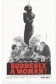 Suddenly a Woman Movie Poster Print showcasing cinematic allure.