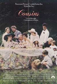 Cousins Movie Poster Print featuring vibrant artwork.