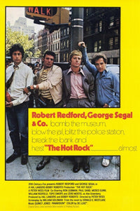 The Hot Rock Movie Poster Print showcasing vibrant cinema art.