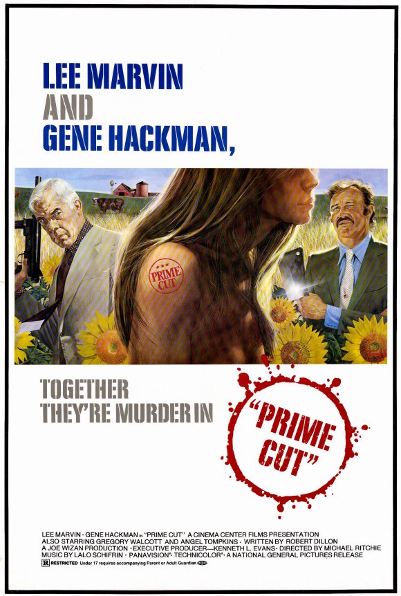 Prime Cut Movie Poster Print, vibrant movie artwork