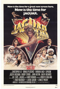 Jaguar Lives Movie Poster Print featuring dynamic visuals.