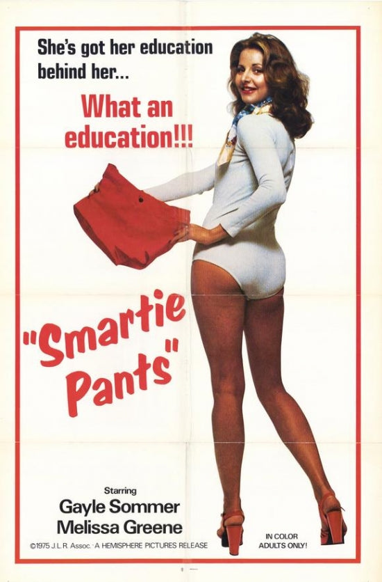 Smartie Pants Movie Poster - Fun and Whimsical Design