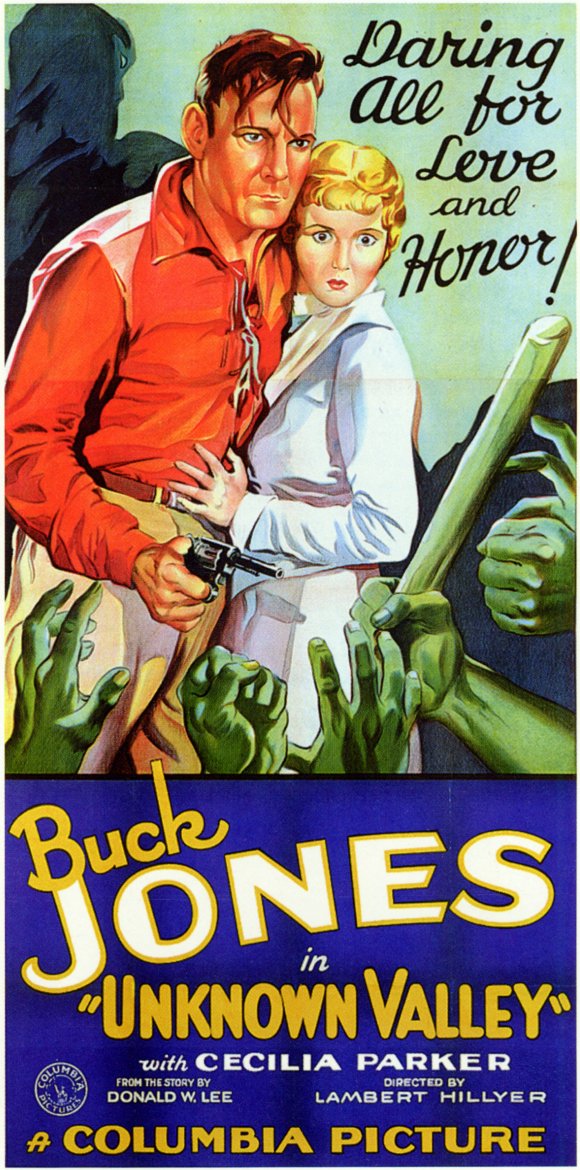 Unknown Valley Movie Poster Print showcasing adventure and intrigue.