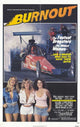 Burnout Movie Poster Print featuring vibrant imagery for film enthusiasts.