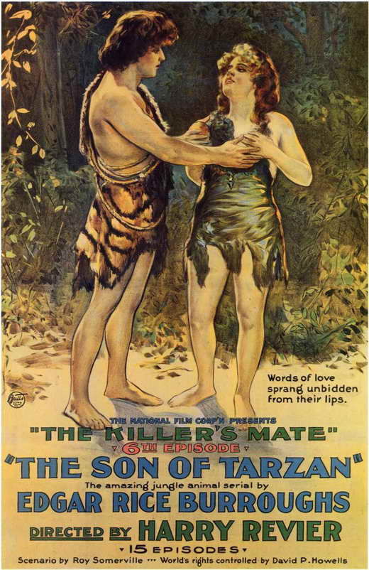 The Son of Tarzan Movie Poster Print showcasing adventure and excitement.