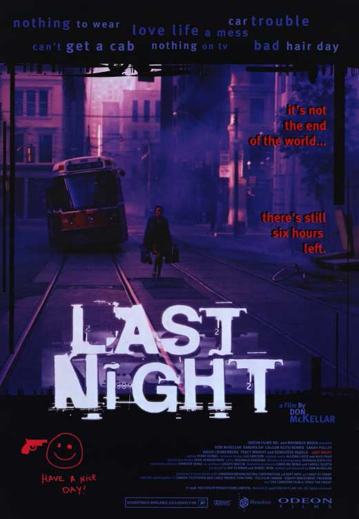 Last Night Movie Poster Print - Classic Film Artwork