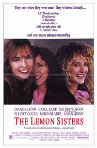 The Lemon Sisters movie poster print showcasing vibrant colors and playful design.