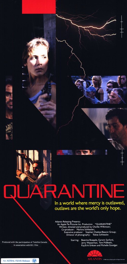 Quarantine Movie Poster Print showcasing cinematic drama and suspense