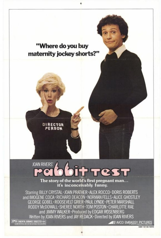 Rabbit Test Movie Poster Print showcasing classic film art.
