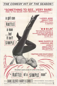 Rattle of a Simple Man Movie Poster Print showcasing vibrant colors and engaging imagery.