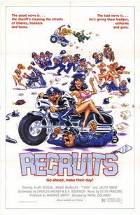 Recruits Movie Poster Print, vibrant cinema art, collectible.