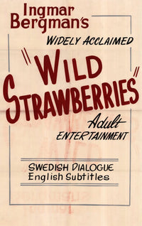 Wild Strawberries Movie Poster Print (11x17) - Movie Decor