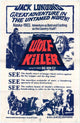 Wolf Killer Movie Poster Print showcasing dramatic film imagery.