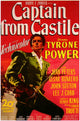 Captain from Castile Movie Poster Print showcasing classic cinema art.