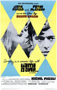 The Game Is Over Movie Poster Print showcasing dramatic cinematic artwork.