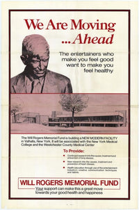 Will Rogers Memorial Fund Movie Poster Print showcasing classic cinema.
