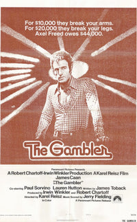 The Gambler Movie Poster Print showcasing dramatic film imagery.