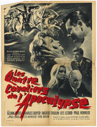 The Four Horsemen of the Apocalypse Movie Poster Print featuring dramatic imagery.